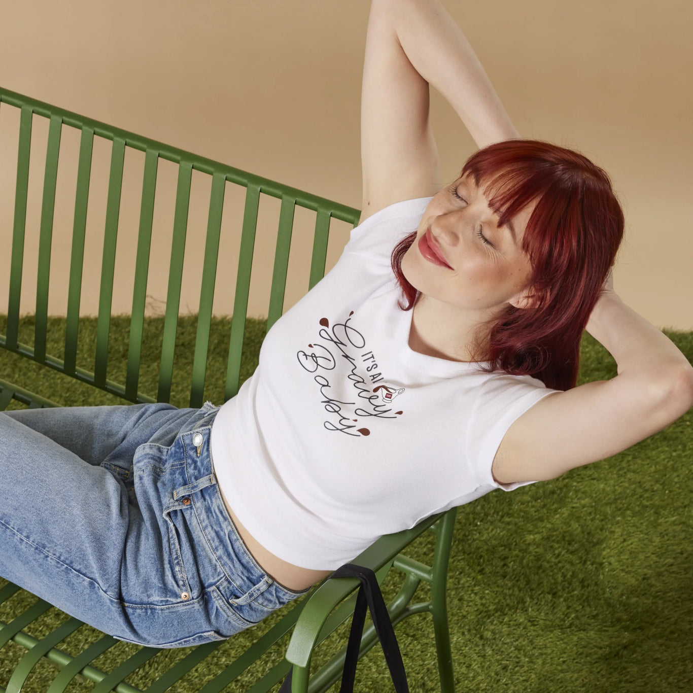 It's All Gravy Baby Cropped Baby Tee
