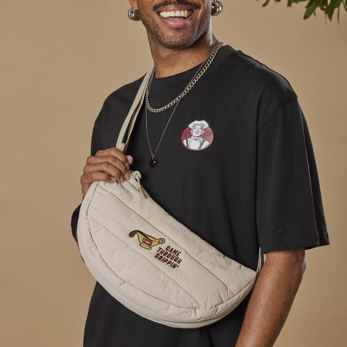 Came through drippin' Crossbody Bag