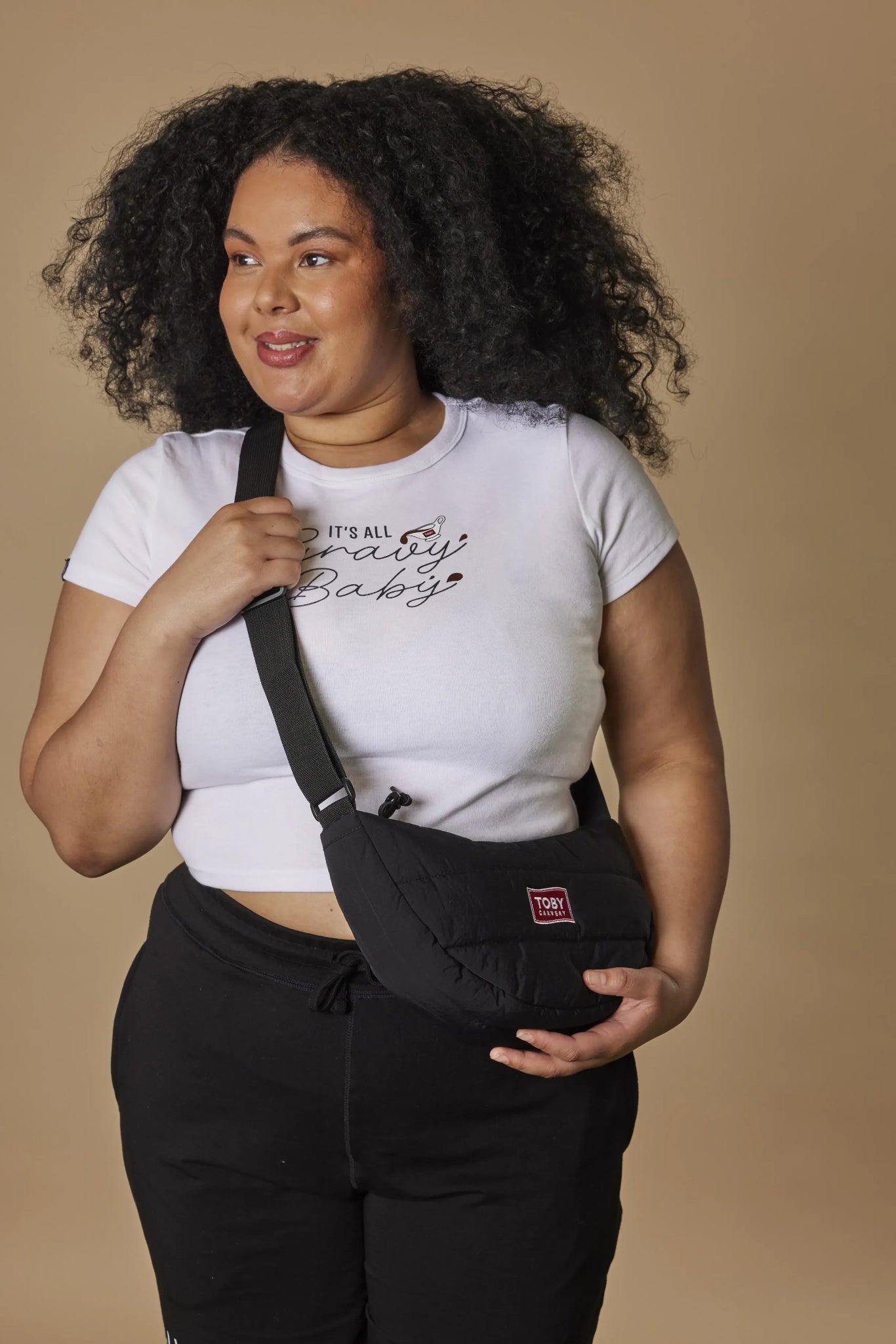 Toby Logo Crossbody Bag