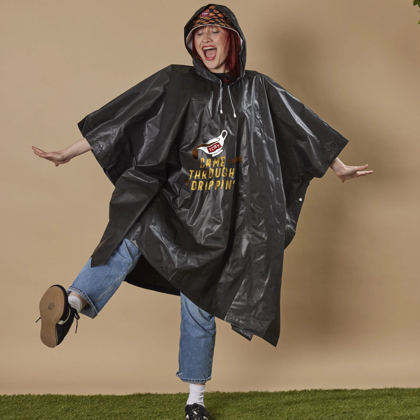 Came Through Drippin' Waterproof Poncho