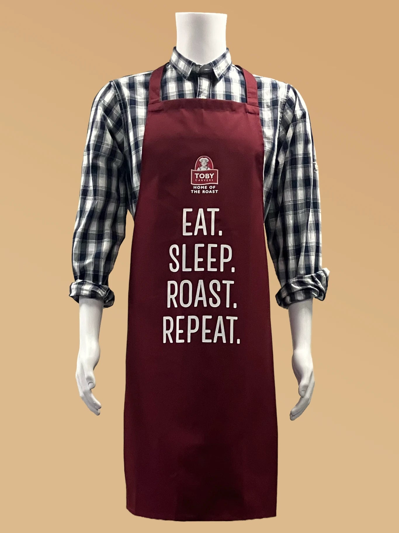 Eat Sleep Roast Repeat Apron